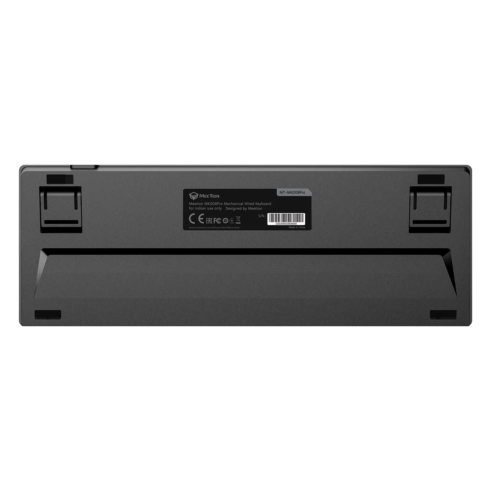 Клавиатура MeeTion MK008Pro [механическая, проводная, RGB подсветка, черная]