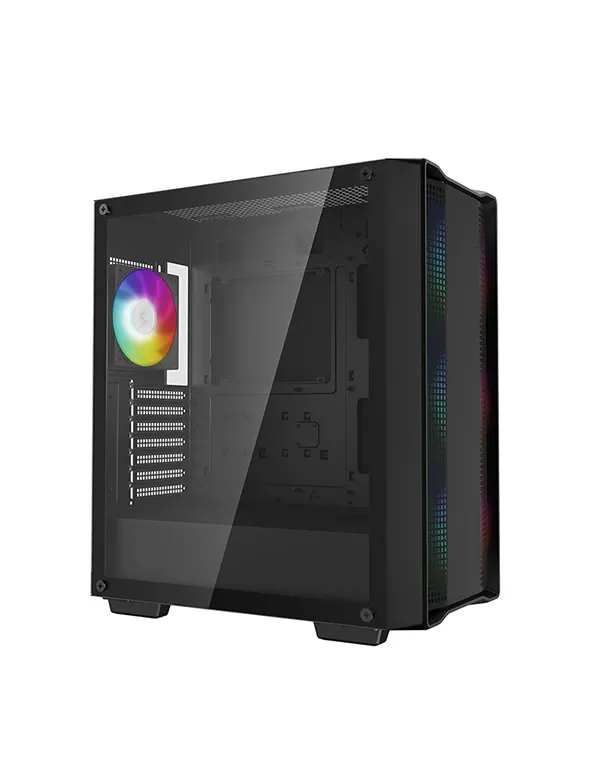 Корпус DeepCool CC560 ARGB V2 (R-CC560-BKTAA4-G-2) [Midi Tower, 4x 120 мм ARGB, Черный]