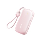 Портативный внешний аккумулятор, Baseus, EnerFill FC21 Qpow 3 Ultra, (E0027Q02), 10000mAh, 45W, Розовый
