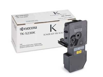 Тонер-картридж Kyocera TK-5230K (1T02R90NL0), оригинальный, черный, 2600 страниц