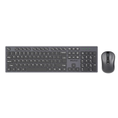 Клавиатура+мышь MeeTion CW216 (CW216 Black) [мембранная, беспроводная, черная]