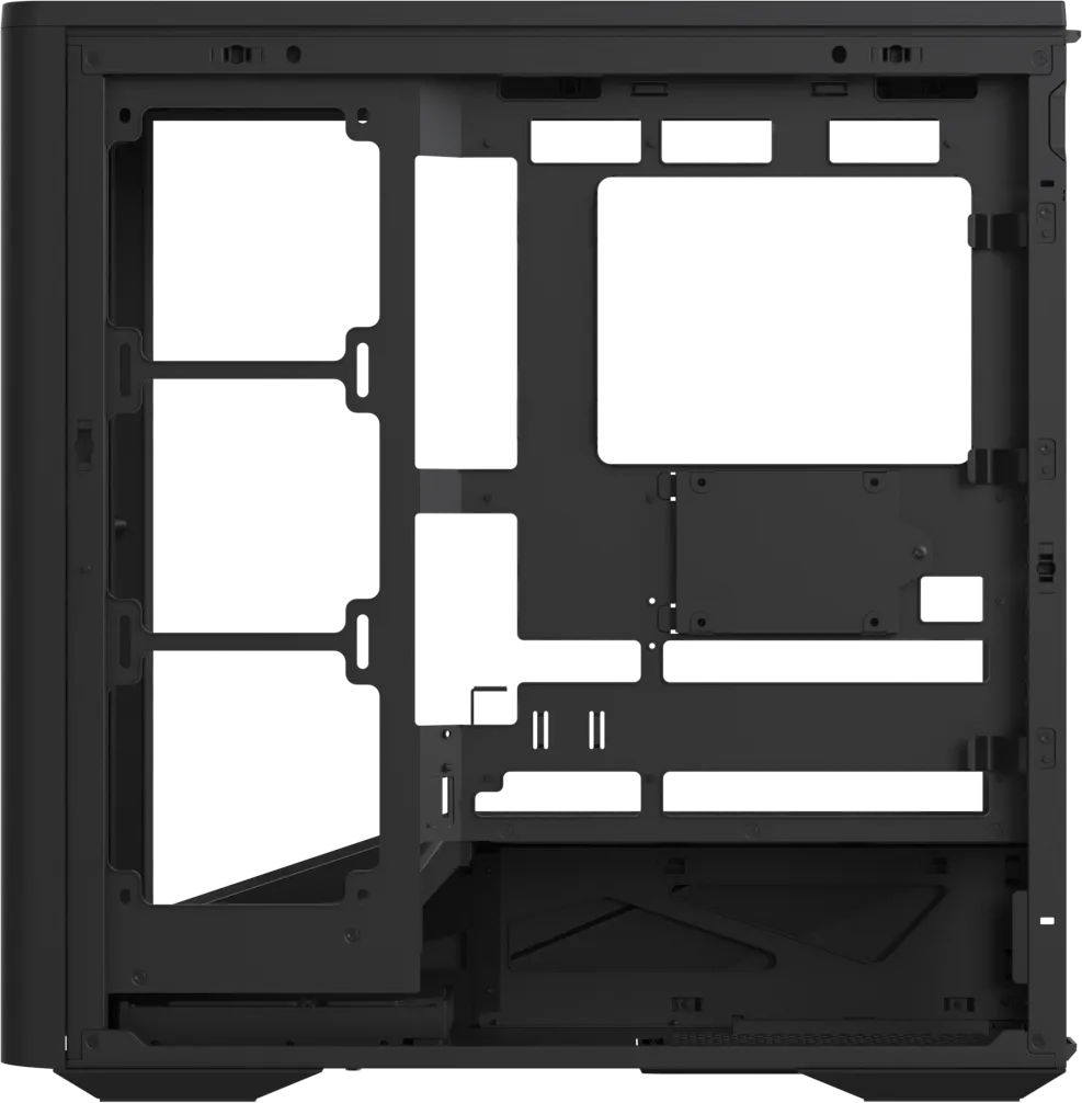 Корпус Formula V Air Power G9 DUO PA Black [Midi Tower, 4 x 120 мм ARGB, черный]