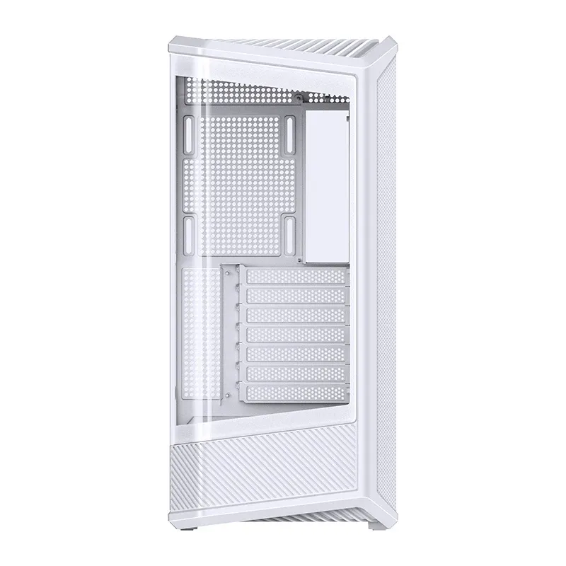Корпус Jonsbo D400 White [Midi Tower, Без вентиляторов, белый]