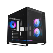 Корпус Ocypus Iota C70 BK ARGB (Iota-C70-BKD600XX-GL) [Midi Tower, 6 x 120 мм ARGB, черный]