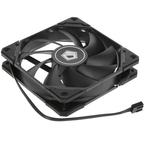 Вентилятор для корпуса ID-Cooling TF-12025-PRO BLACK [120 мм, 1800 об/мин, 82.5CFM, 35.2 дБ, PWM]