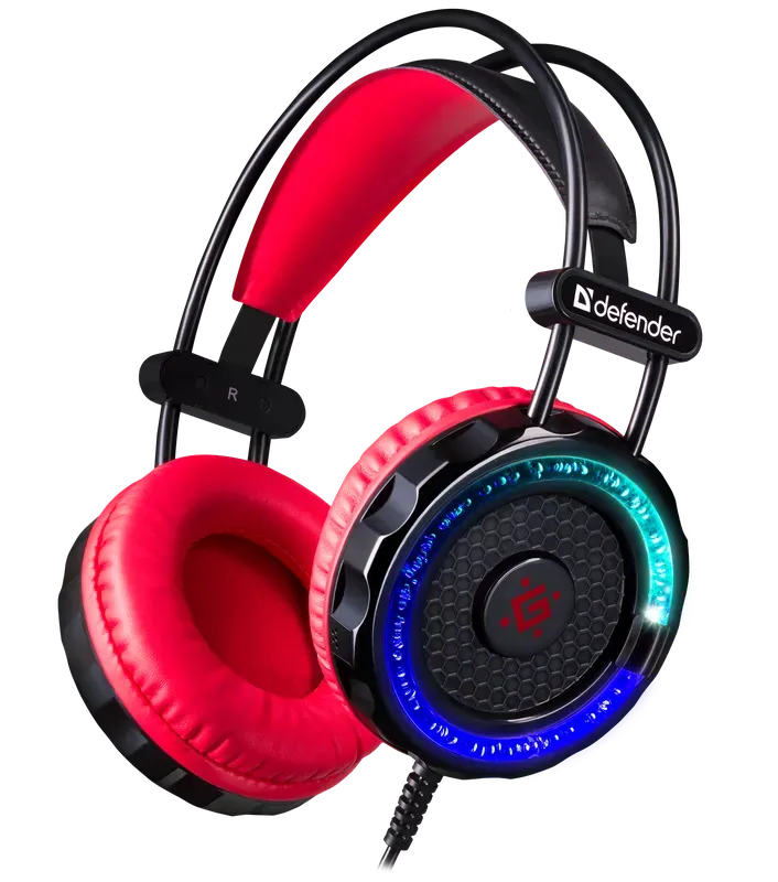 Комплект игровой Defender Singularity MKP-118 (мышь + клавиатура + гарнитура + коврик), черный