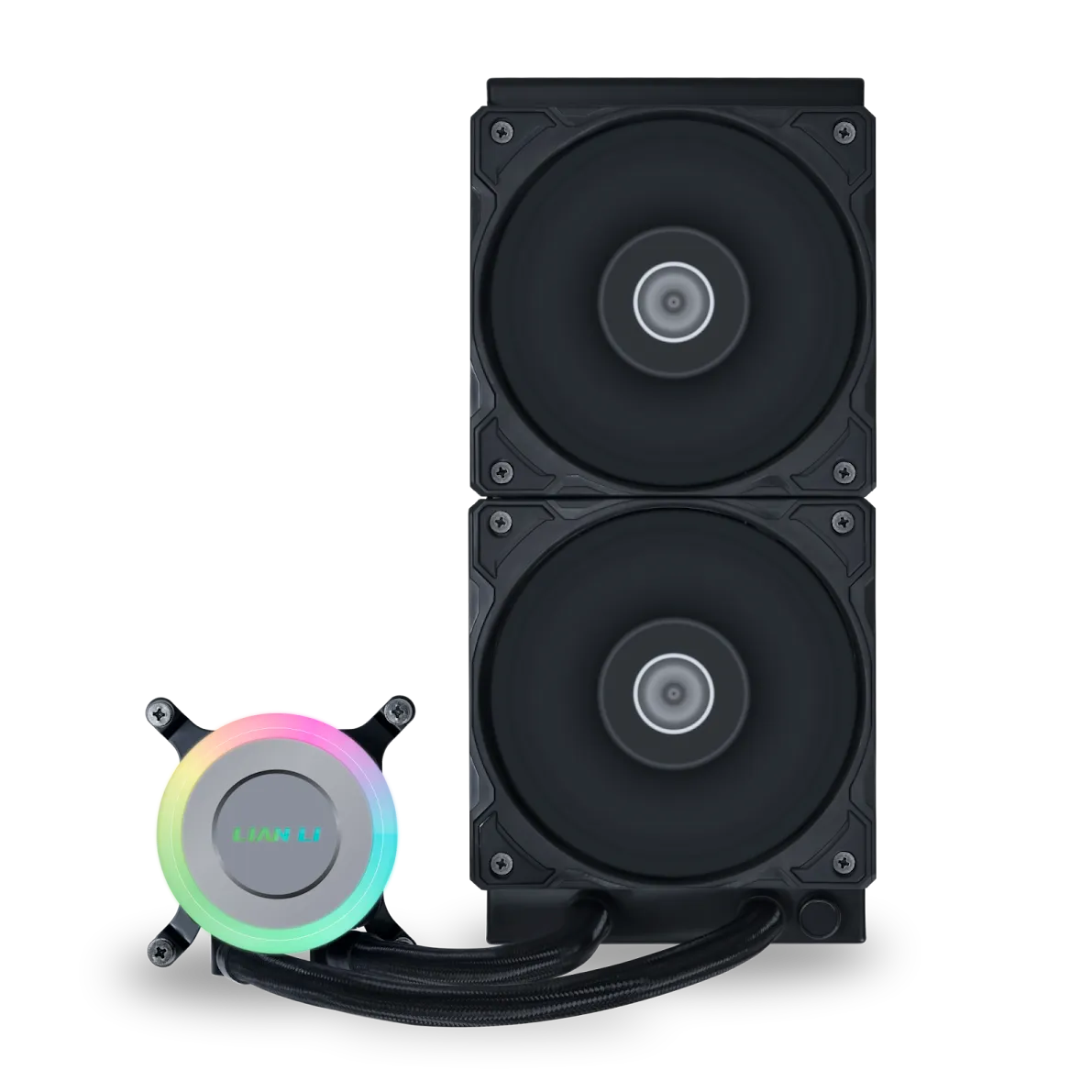 Система охлаждения Lian Li GALAHAD II LITE 204 PERFORMANCE BLACK [120 мм, 2500 об/мин, 29.8 дБ, 4 pin]