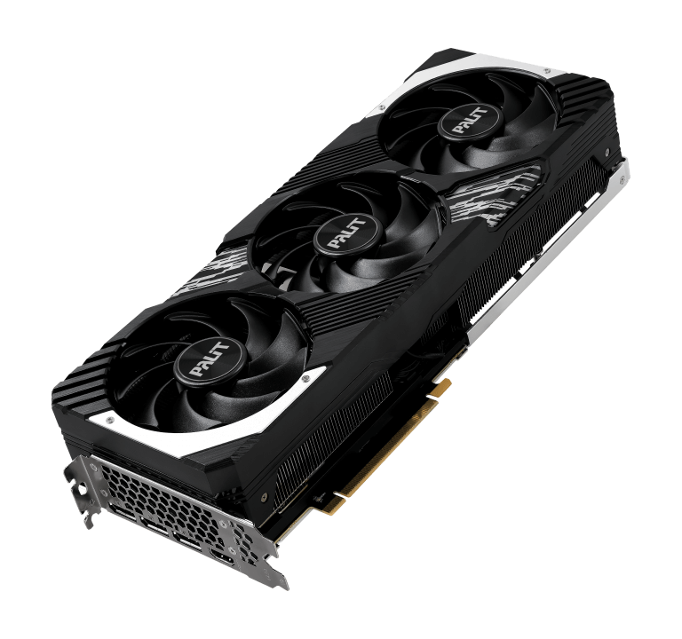 Видеокарта PALIT RTX4070Ti SUPER GAMINGPRO (NED47TS019T2-1043A) [16 ГБ, GDDR6X, 256 бит, 2340 МГц, HDMI, DisplayPort (3 шт)]