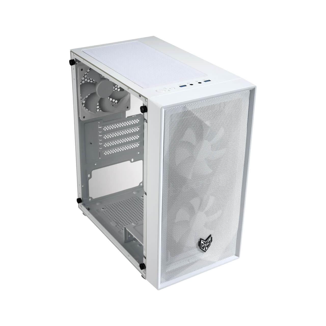 Корпус FSP CST130 Basic(White) [Mini Tower, белый]