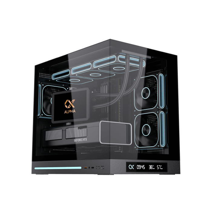 Корпус Xigmatek Cloud M DGT 3AF (EN49637) [Midi Tower, Черный]