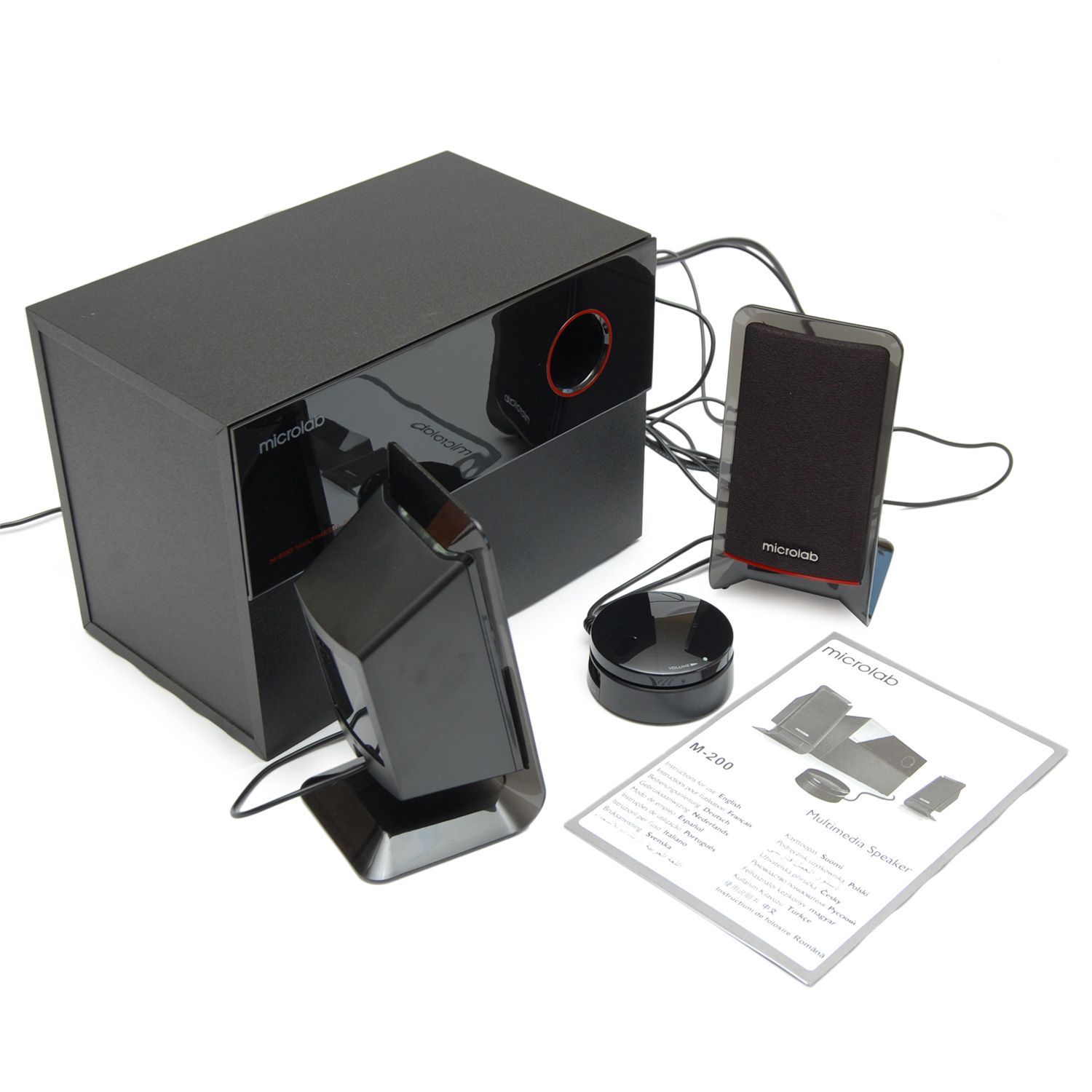 Акустическая система Microlab M-200 (09) Чёрный