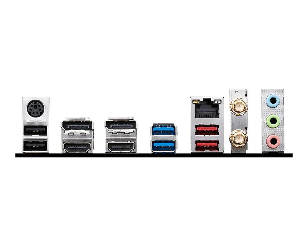 Материнская плата MSI PRO B760M-A WIFI [LGA 1700, Intel B760, 4xDDR 5, 2xM.2, 2xPCI-E x16, Micro-ATX]