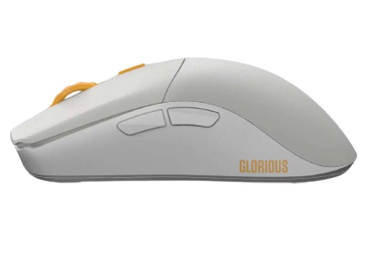 Мышь Glorious Series One PRO Genos (GLO-MS-P1W-GE-FORGE) [беспроводная, светодиодная, 19000 DPI, 1000 Гц, серая]