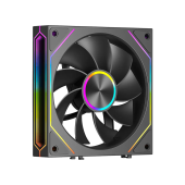 Вентилятор для корпуса PCCooler F3 X120R ARGB BK 1x  [120 мм, 1800 об/мин, 54 CFM, 28 dB, PWM]