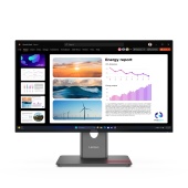Монитор Lenovo P24Q-40 (64B2GAT1EU) [23.8", 2560x1440, 120Гц, 4 мс, HDMI, DisplayPort x2, USB Type-C]