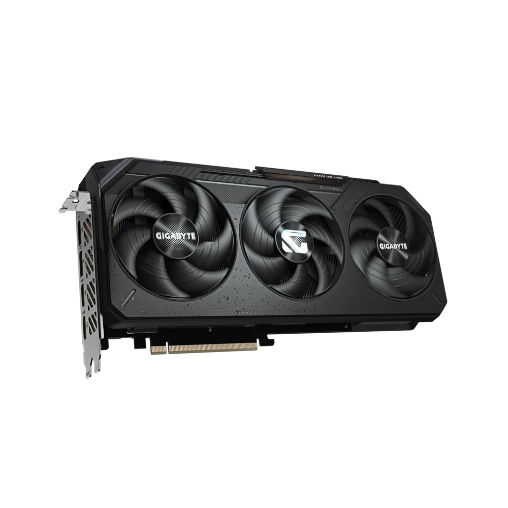 Видеокарта Gigabyte RX 9070 XT Gaming (GV-R9070XTGAMING-16GD) [16 ГБ, GDDR6, 256 бит, HDMI (2 шт), DisplayPort (2 шт)]