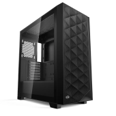 Корпус PCCooler C3D510 BK ARGB (C3D510-BKP0-GL) [Midi Tower, 120 мм х3 ARGB, черный]