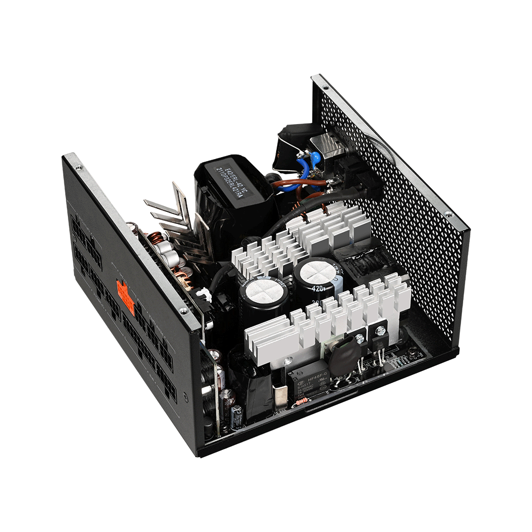 Блок питания PCCooler YN850 (P5-YN850-G1F) [850 Вт, 80 PLUS Gold, 3x SATA, 3x 6+2 pin PCIe, 2x 4+4 pin CPU, ATX]