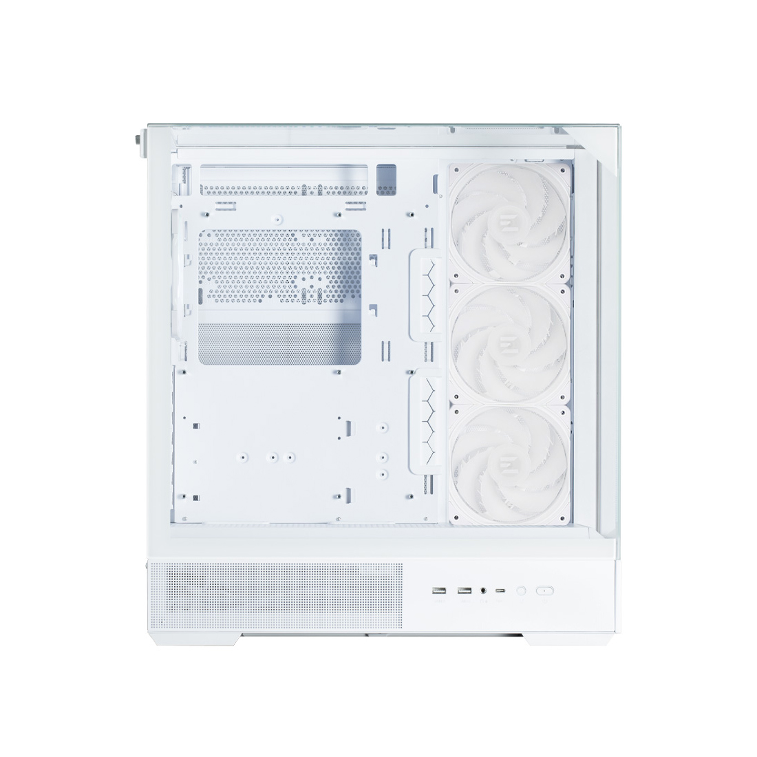 Корпус Zalman P40 Prism Plus White [Midi Tower, 4 x 120 мм ARGB, белый]