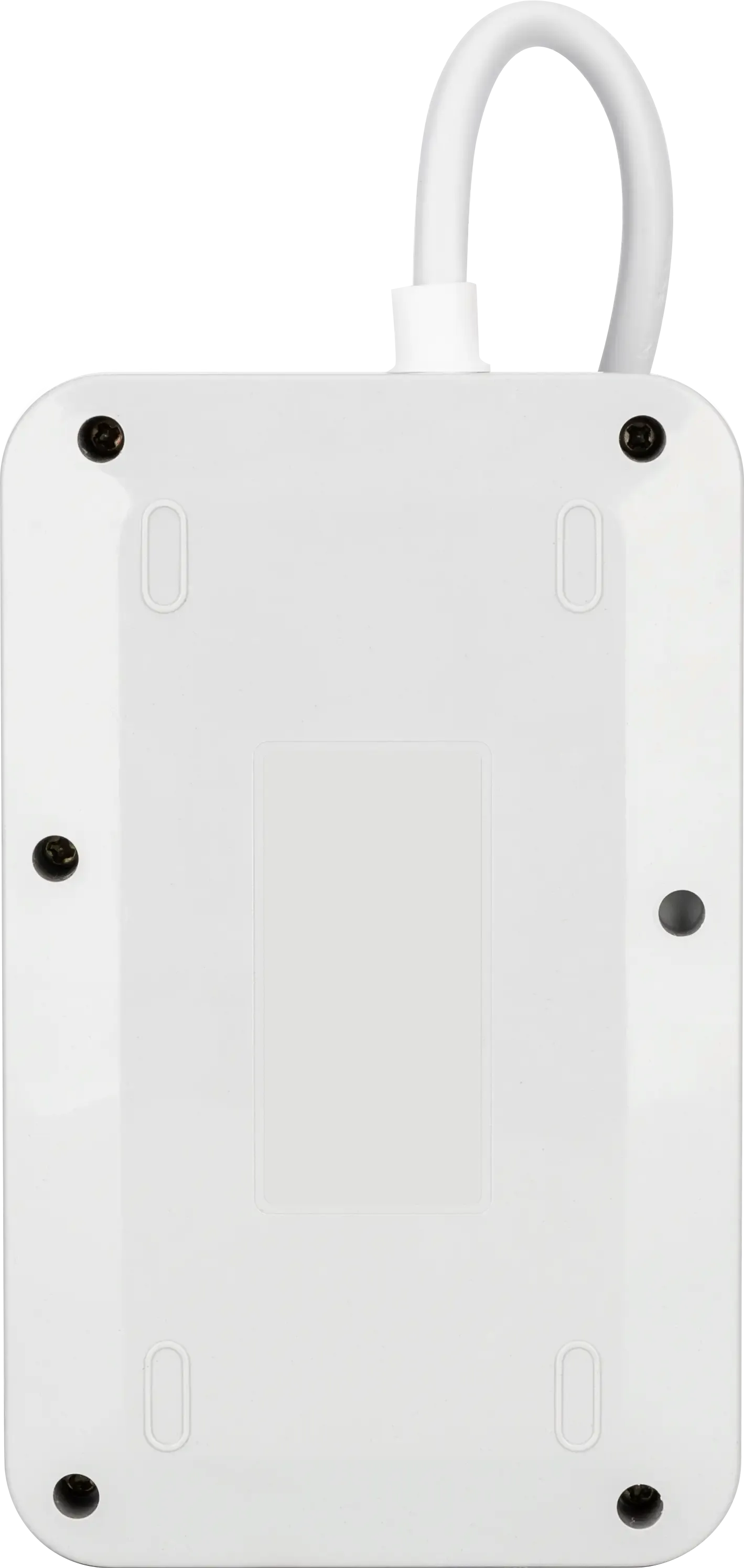 Удлинитель Defender без заземления R230 (99294) 2 м, 4 розетки, 2xUSB, черный