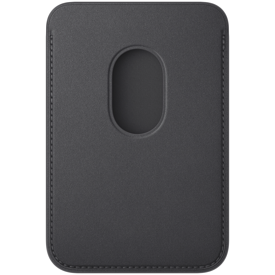 iPhone FineWoven Wallet with MagSafe - Black (MA6W4ZM/A), Model A3323