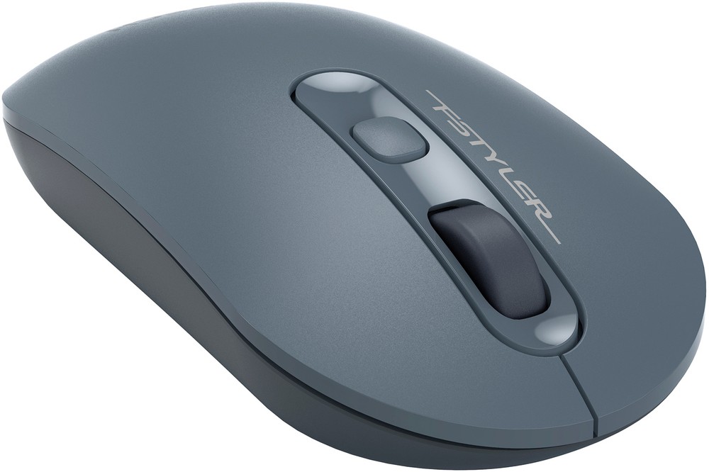 Мышь беспроводная A4tech Fstyler FG-20-AshBlue