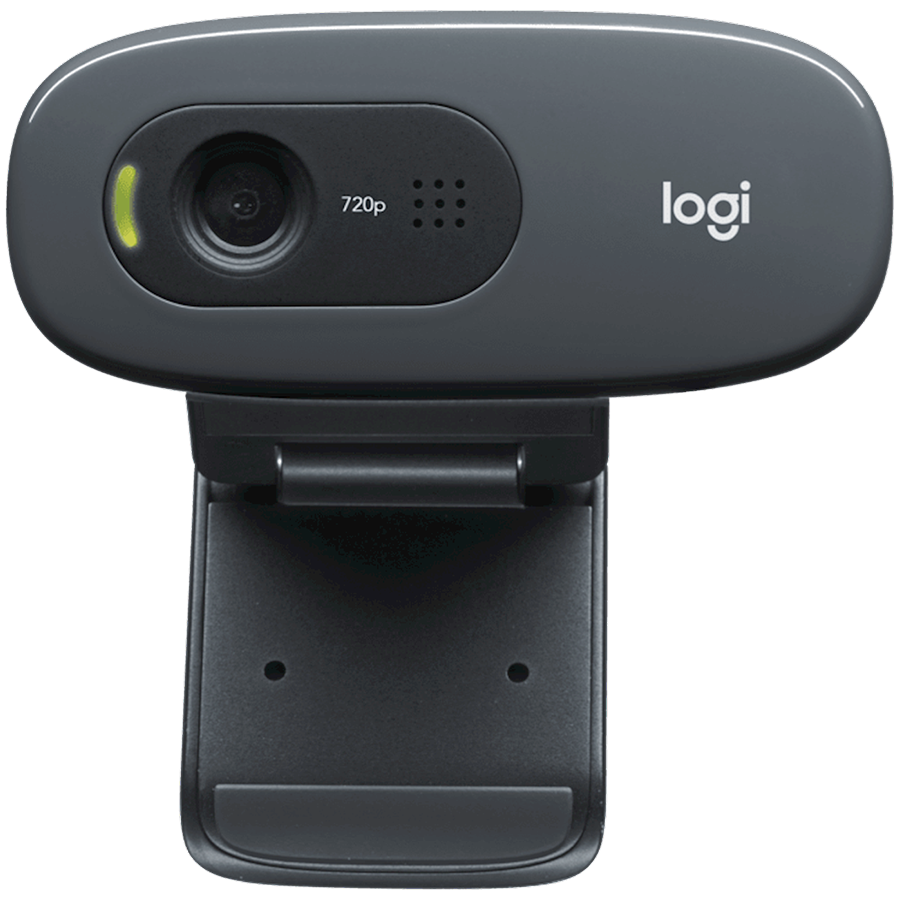 Веб-камера LOGITECH C270 HD Webcam (960-001063) - Черный- USB