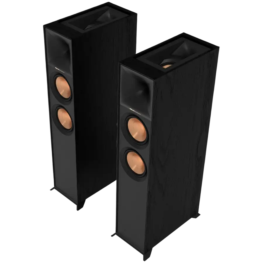 Напольный динамик Klipsch Reference R-605FA с поддержкой Dolby Atmos, Черный, Одиночный