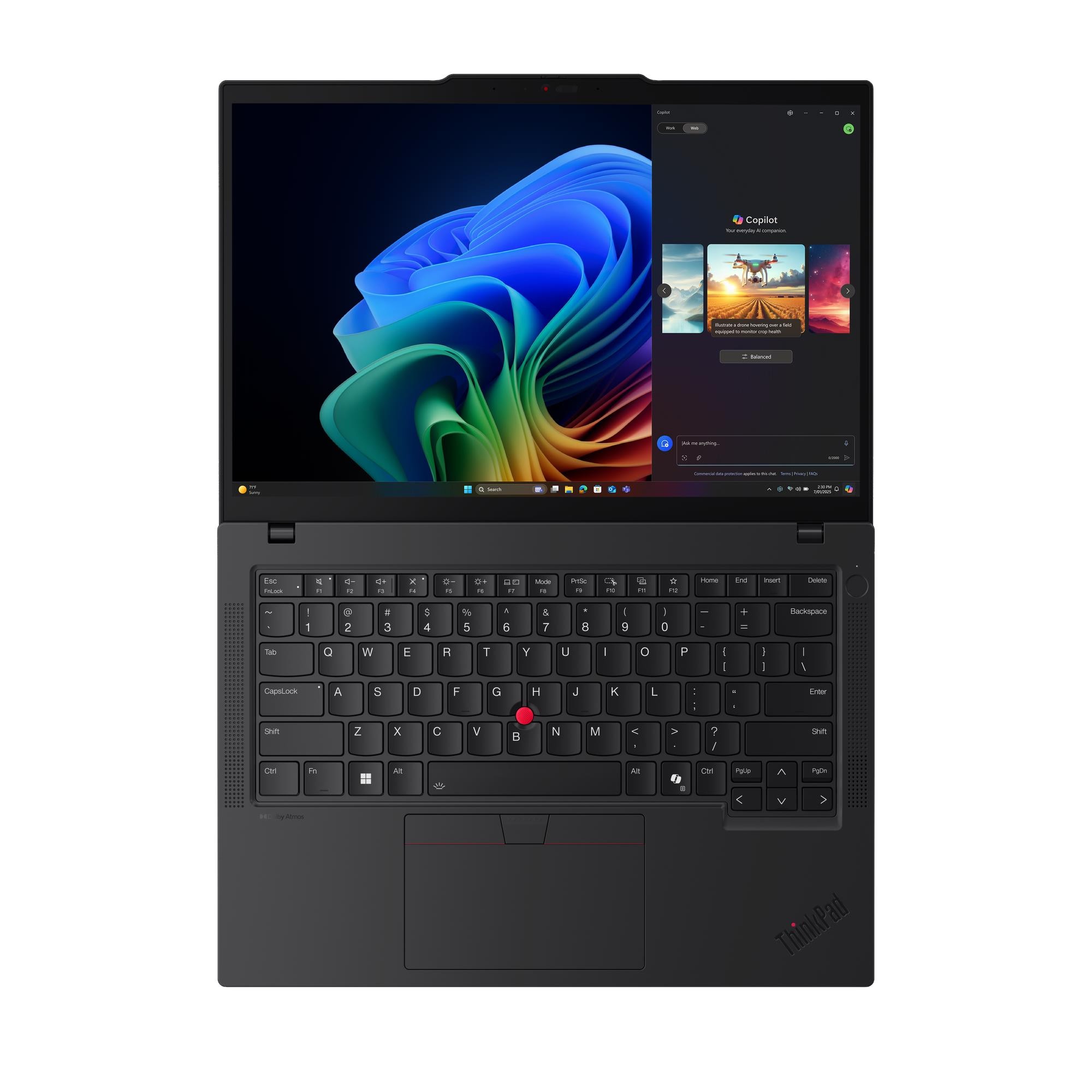 Ноутбук Lenovo ThinkPad T14 G6 (21QG003UFW) [14", Ultra 5 228V, 32 ГБ ОЗУ, 1 ТБ SSD, Intel Graphics, DOS]