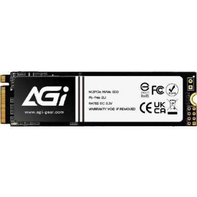 Твердотельный накопитель SSD AGI AI198R (AGI256G80AI198R-CB) [256 ГБ, M.2, PCI-E, чтение: 1950 МБ/с, запись: 1200 МБ/с]