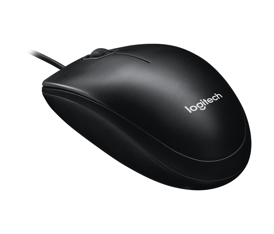 Мышь Logitech M100 Black, 910-006652 [проводная, светодиодная, 1000 DPI, 500 Гц]