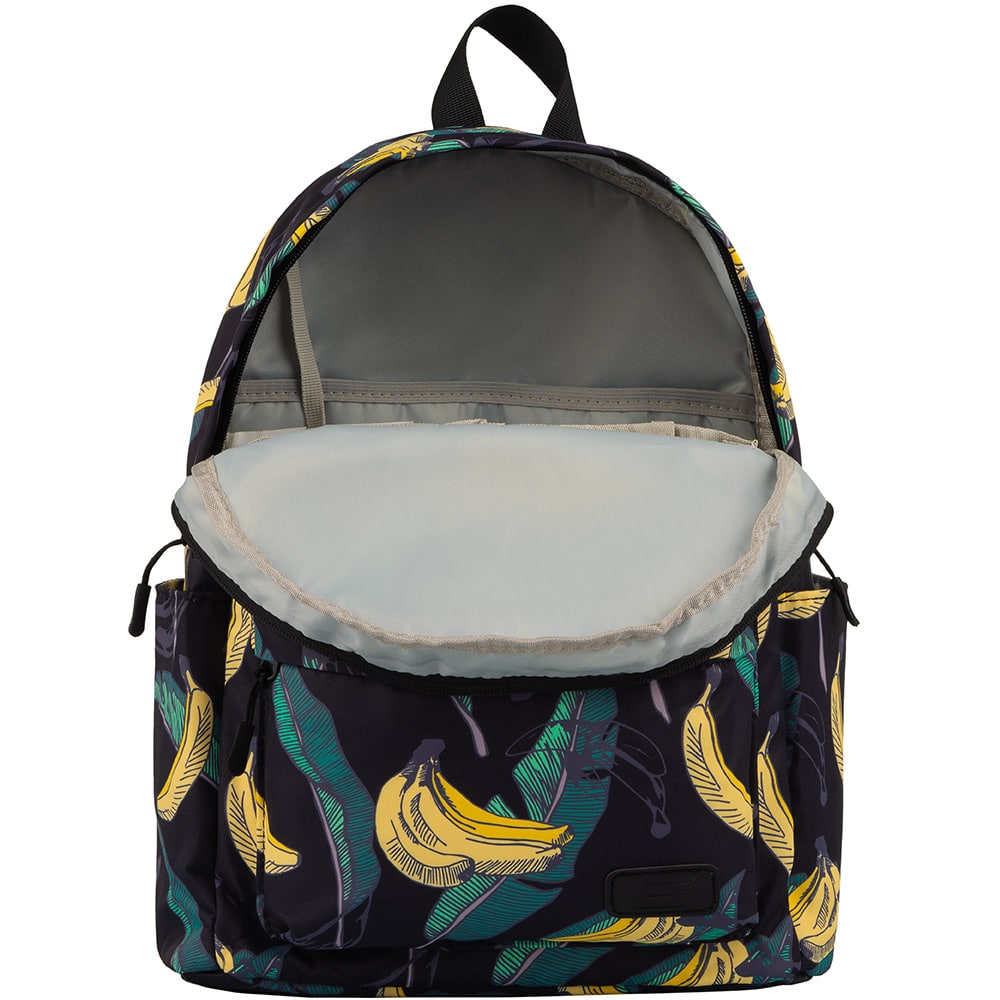 Рюкзак 2Е, TeensPack Bananas, чёрный