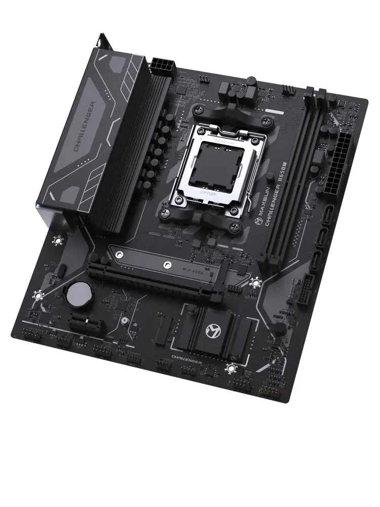 Материнская плата Maxsun Challenger B650M V2 (MS-Challenger B650M V2) [AM5, AMD B650, 2xDDR 5, 1xM.2, 1xPCI-E x16, Micro-ATX]