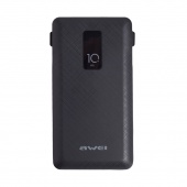 Портативный внешний аккумулятор Awei P8K, 10000mAh, черный - купить по цене 6 410 тг. в интернет-магазине Forcecom.kz