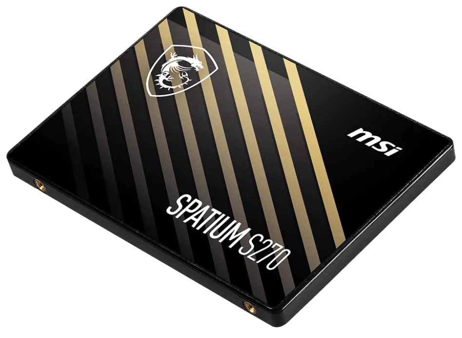 SSD-накопитель MSI SPATIUM S270 [240 ГБ, 2.5", SATA III, 500/400 МБ/с]