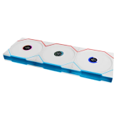 Комплект вентиляторов для корпуса Lian Li UNI FAN TL120 LCD Reverse Blade Wireless 3x120mm White [120 мм, 1900 об/мин, 54.3 CFM, 31 дБ, PWM]