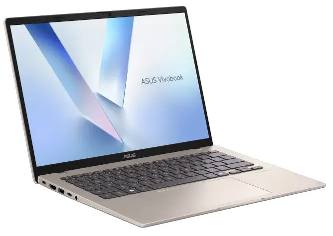 Ноутбук Asus Vivobook 14 M1407GA-LY030 (90NB1702-M001F0) [14", Ryzen AI 7  445, 16 ГБ ОЗУ, 1 ТБ SSD, DOS]