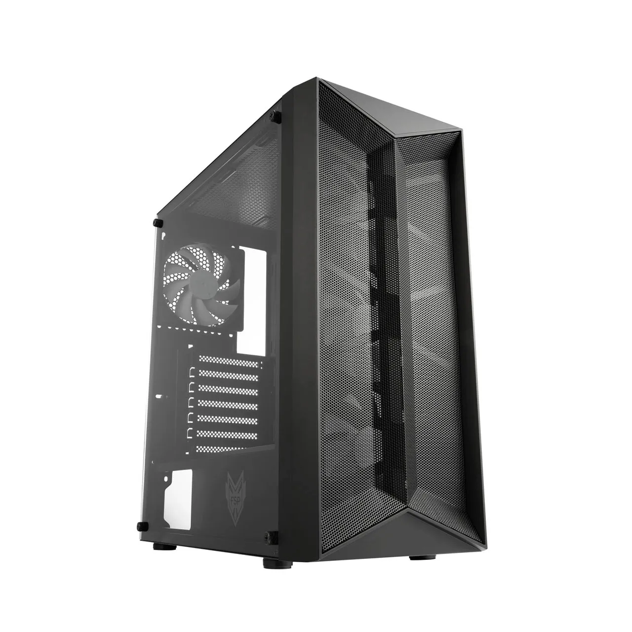 Корпус FSP CMT211A, Midi Tower, Черный