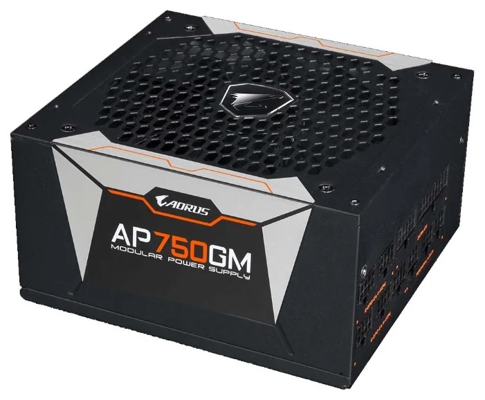Блок питания Gigabyte GP-AP750GM [750 Вт, 80 PLUS Gold, 6x SATA, 4x 6+2 pin PCIe, 1x 4+4 pin CPU, EPS12V]