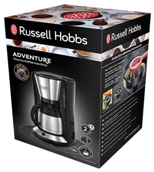 Кофеварка капельная Russell Hobbs 24020-56 металл