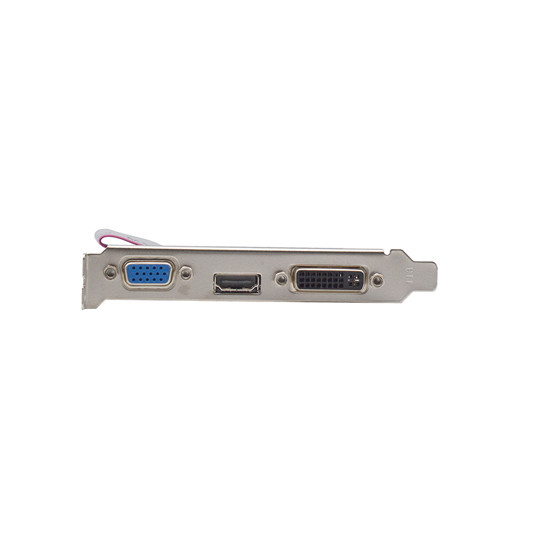 Видеокарта Afox GT610 2GB D3 LP Single Fan (AF610-2048D3L8) [2 ГБ, GDDR3, 64 бит, VGA, DVI, HDMI]