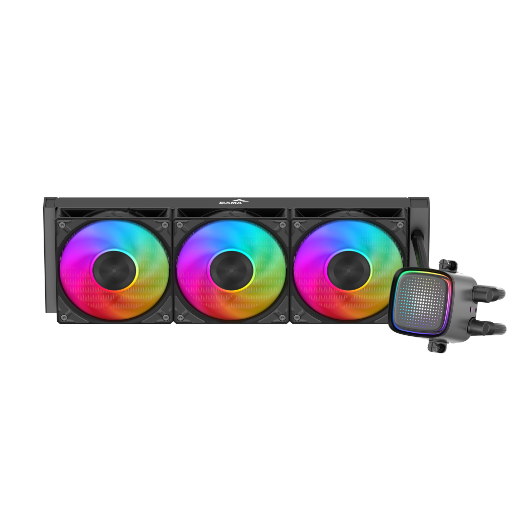 Система жидкостного охлаждения Sama L50 [120 мм, 2200 об/мин, 28 дБ, 4 pin]