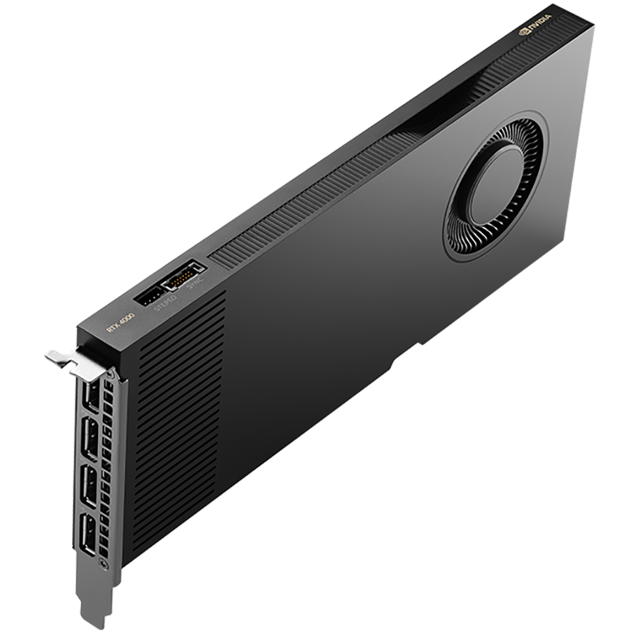 Видеокарта PNY NVIDIA RTX 4000 Ada (VCNRTX4000ADA-SB) [20 ГБ, GDDR6, 160 бит, DisplayPort (4 шт)]