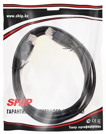 Патч Корд SHIP S4025BK0300-P Cat.5e/ FTP/ LSZH/ RJ-45/ 3 м - купить в интернет-магазине Forcecom.kz Патч Корд SHIP S4025BK0300-P Cat.5e/ FTP/ LSZH/ RJ-45/ 3 м