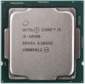 Процессор Intel Сore i5 10500, [LGA 1200, 6 x 3100 МГц, TDP 65 Вт, OEM]
