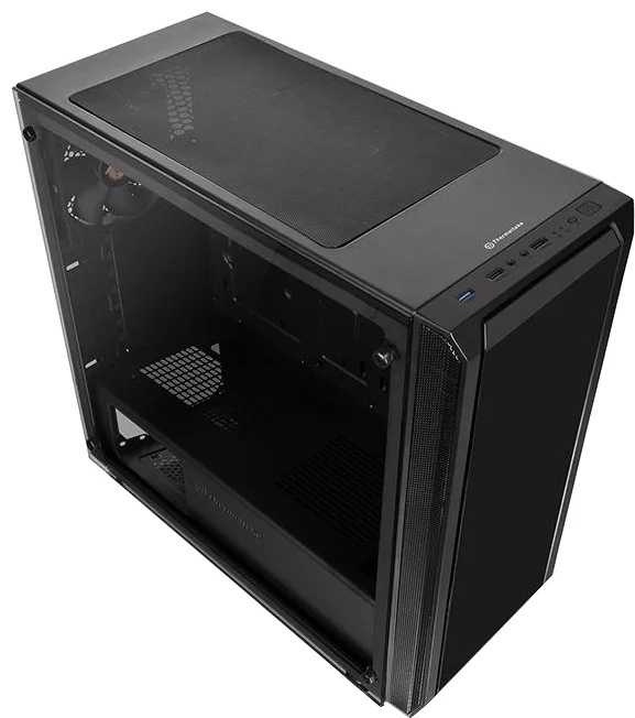 Корпус Thermaltake Versa J23 TG (CA-1L6-00M1WN-00) [Midi Tower, 1 × 120 мм, Черный]