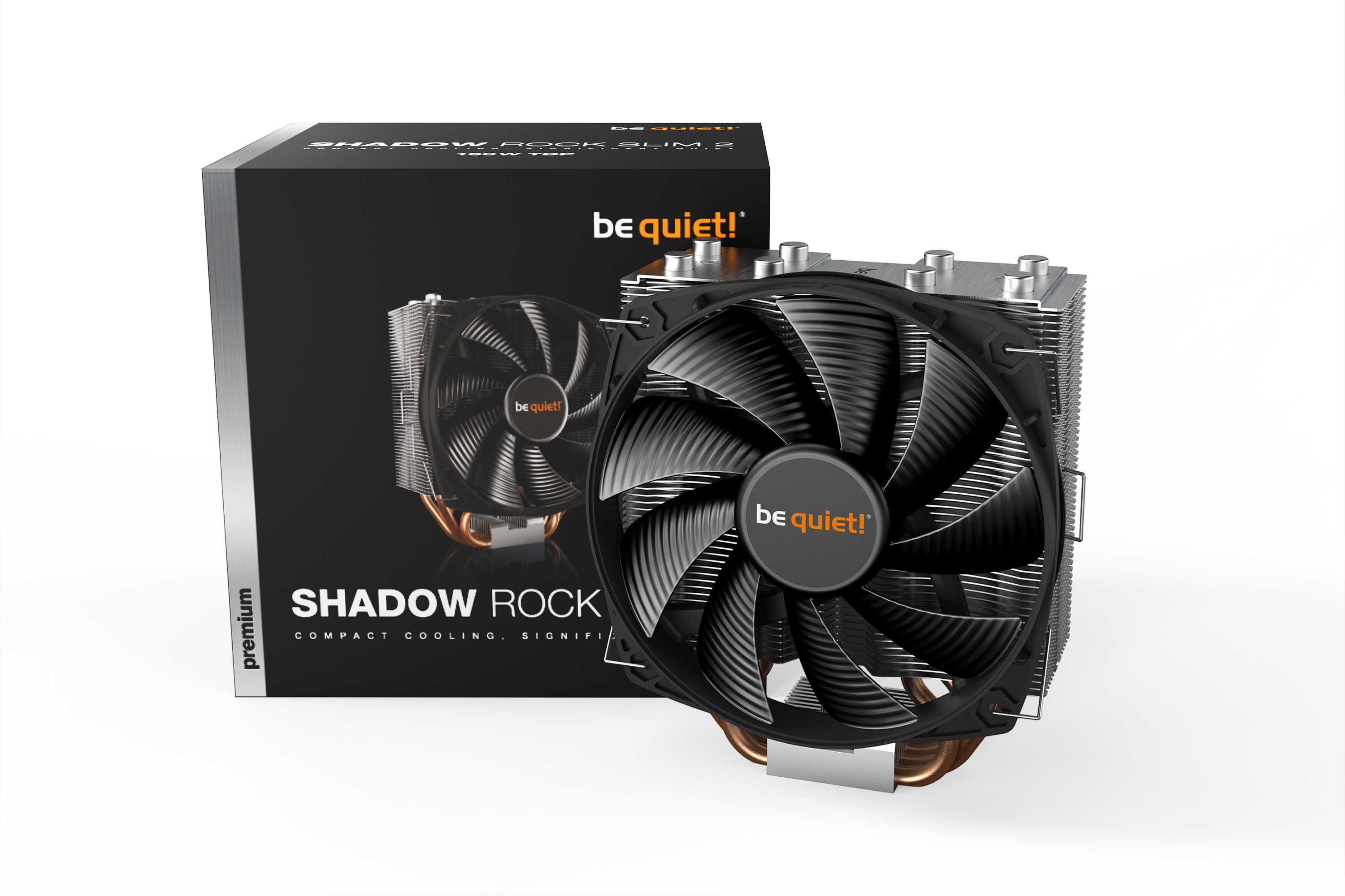 Система охлаждения Be quiet! Shadow Rock Slim 2 [135 x 135 ммv, 1400 об/мин, 23.7 дБ, 4 pin]
