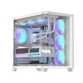 Корпус Formula V Crystal U2 Floe White [Midi Tower, 4 x 120мм Floe ARPW, белый]