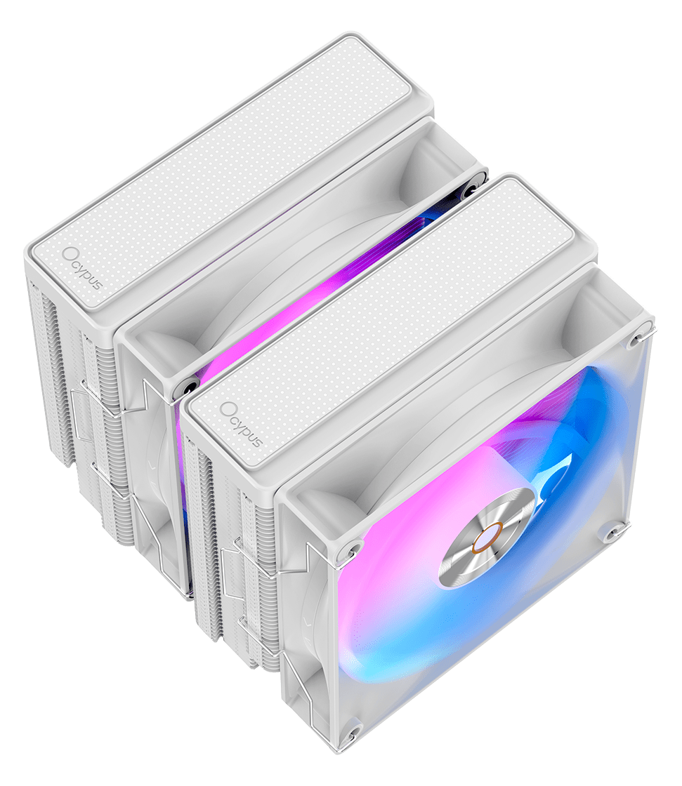 Система охлаждения Ocypus Delta A62 WH ARGB [120 x 120 мм, 2000 об/мин, 29 дБ, 4 pin]