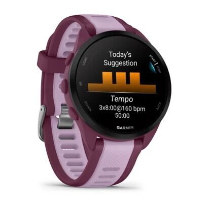 Смарт часы Garmin FORERUNNER 165 Music Berry/Lilac (010-02863-33)